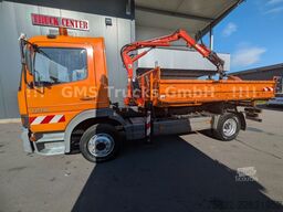 MERCEDES-BENZ Atego 1218 / Kipper+Kran / load 5,2ton / E3