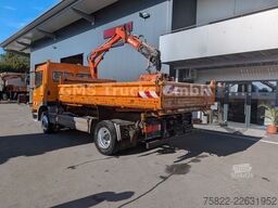MERCEDES-BENZ Atego 1218 / Kipper+Kran / load 5,2ton / E3