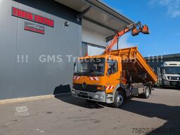 MERCEDES-BENZ Atego 1218 / Kipper+Kran / load 5,2ton / E3