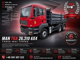 MAN TGA 26.310 / 3 WAY KIPER / SERVICED!