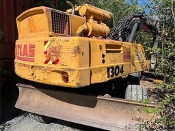 Atlas 1304 Wheeled Excavator – 2 Buckets