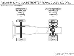 Volvo NH 12.460 GLOBETROTTER ROYAL CLASS 4X2 ORIGINAL...