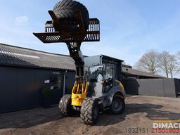 Ahlmann AZ75 Palletvorken - puinriekbak - Nokian banden...