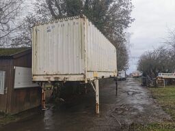 Wechselbrücke Container BDF 7,45m Kontener Rolltor reparaturbedürfig