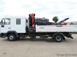 MAN 12.180 LE BB 4x2, DOKA, Palfinger PKG 7001