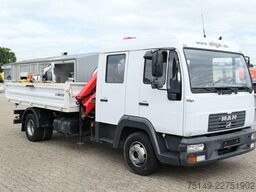 MAN 12.180 LE BB 4x2, DOKA, Palfinger PKG 7001