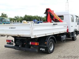 MAN 12.180 LE BB 4x2, DOKA, Palfinger PKG 7001