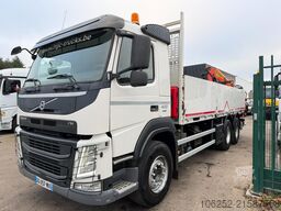 Volvo FM 420 6x4 BAUSTOFF + KRAN PALFINGER PK18502 SH...