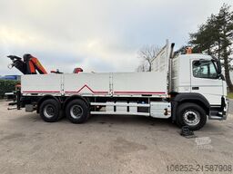 Volvo FM 420 6x4 BAUSTOFF + KRAN PALFINGER PK18502 SH...