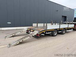 FAYMONVILLE MAX Trailer 2-AXES LOWLOADER 21T - ALU RAMPS - ...