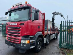 Scania R490 8x4 + CRANE HIAB 377 E-4 HIPRO + JIB 100 X...