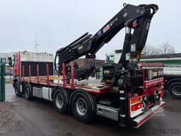 Scania R490 8x4 + CRANE HIAB 377 E-4 HIPRO + JIB 100 X...