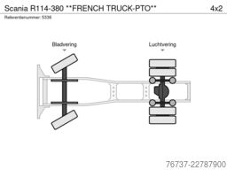 Scania R114-380 **FRENCH TRUCK-PTO**