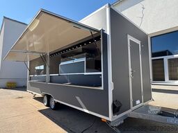 XXL Imbisswagen, Imbissanhänger, Dönerwagen 6,2 m lang DÖNERGRILL