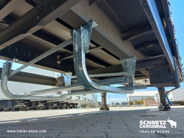 Отворено полуремарке с брезент Schmitz Cargobull Curtainsider Mega