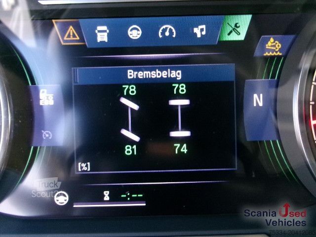 Τυπική μονάδα τράκτορα Scania R 460 A4x2NA SUPER NAVI Standklima DAB