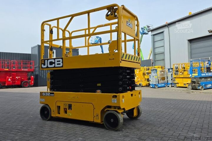 Scissor lift JCB S3246E Electric, 12m Working Height, 320kg Capacit