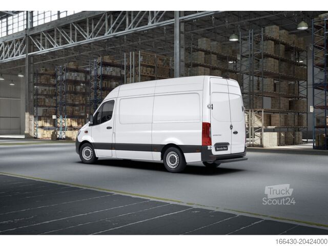Furgone a tetto alto Mercedes-Benz Sprinter 317 CDI Kasten L2H2 Holz Navi Kamera