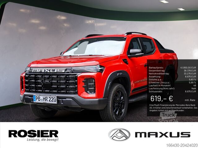 Kleinbus Maxus T60 MAX PickUp Luxury 4x4 LED Klima Leder 360