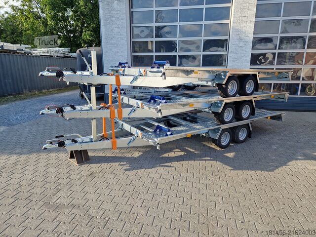 Transporteur de véhicules Saris AT 471x202cm ankippbarer Transporter 3 t