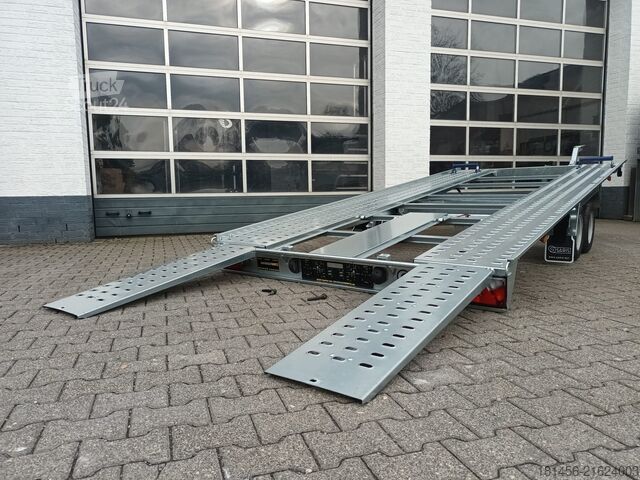 Transporteur de véhicules Saris AT 471x202cm ankippbarer Transporter 3 t