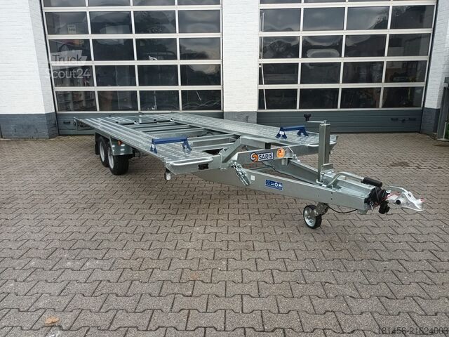 Transporteur de véhicules Saris AT 471x202cm ankippbarer Transporter 3 t