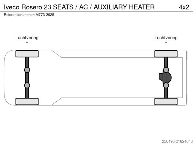 Mikroautobusas Iveco Rosero 23 SEATS / AC / AUXILIARY HEATER