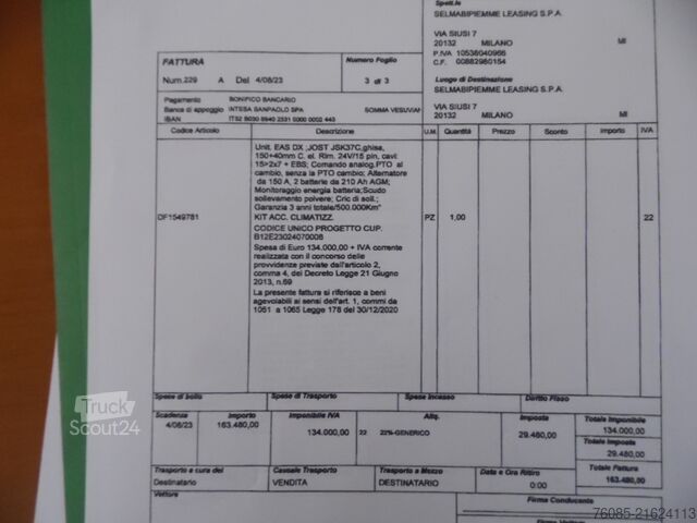 Trattore stradale standard DAF XG 530