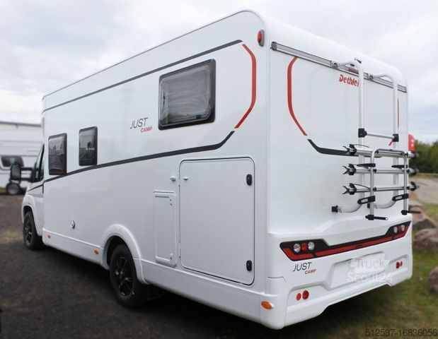 Half-integraal camper DETHLEFFS Just Camp T 7052 EB Navi,RFK,ReifenNEU,SAT/TV