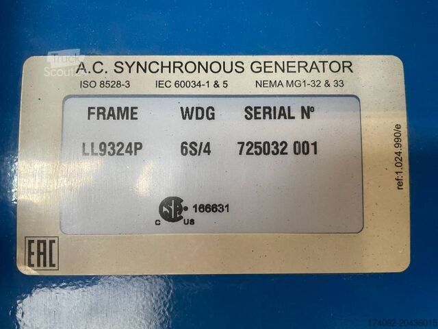 Agrégat FG Wilson P2500-1E - 2500 kVA Surplus Genset - DPX-25085