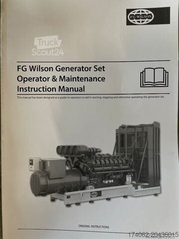 Agrégat FG Wilson P2500-1E - 2500 kVA Surplus Genset - DPX-25085