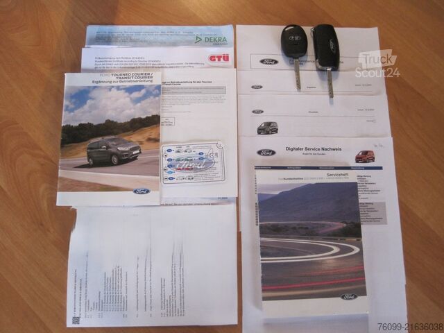 Bestelwagen Ford Courier Limited Navi Kamera 2xSchiebetür