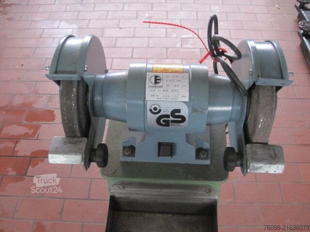 Elektra-Beckum Çift Taraflı Taşlama Tezgahı Elektra-Beckum Doppelschleifbock Doppelschleifbock mit Untergestell