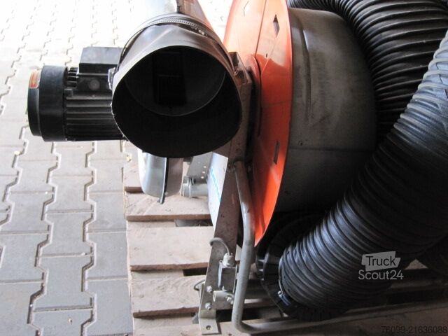 Nederman kamyon / binek araç egzoz gazı emme sistemi  