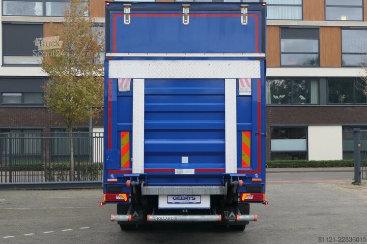 Skjutbar presenning Scania G320 NGS | Sliding curtains | Dhollandia 2000Kg...