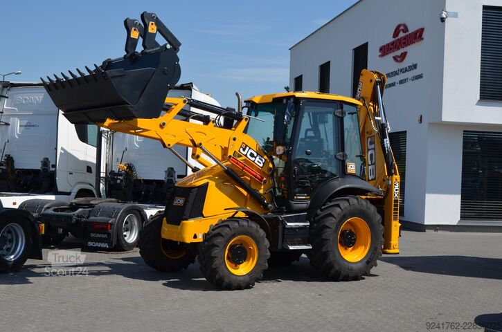 Traktor JCB 3CX PLUS 2026r / SILNIK 4,8L 109km / 172 mth ! /KLIMA/SZYBKOZŁĄCZE/20"/9012