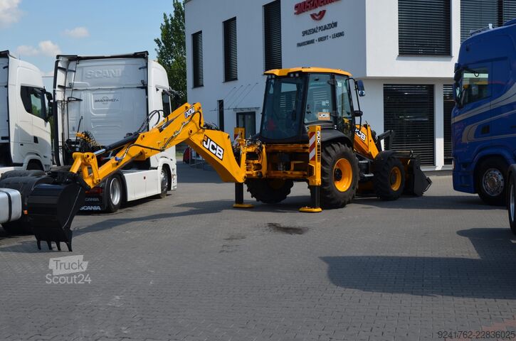 Traktor JCB 3CX PLUS 2026r / SILNIK 4,8L 109km / 172 mth ! /KLIMA/SZYBKOZŁĄCZE/20"/9012