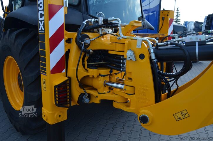 Traktor JCB 3CX PLUS 2026r / SILNIK 4,8L 109km / 172 mth ! /KLIMA/SZYBKOZŁĄCZE/20"/9012