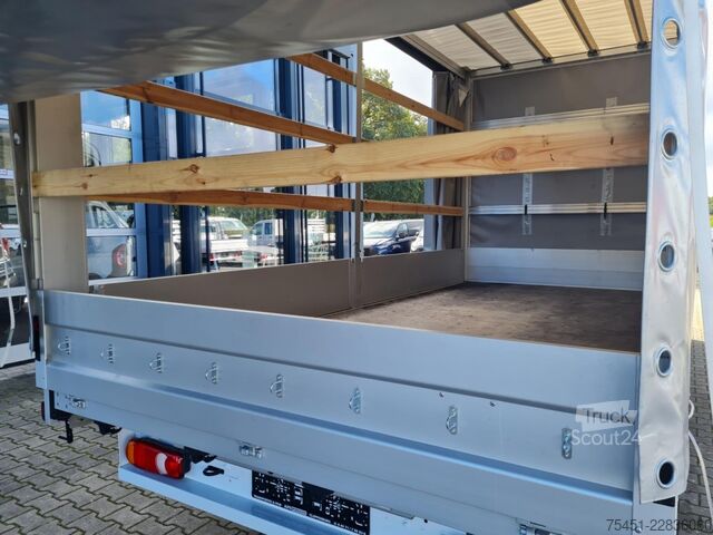 Furgão cortina de lona Renault Master 35 Pritsche SchiebePlane Schlafkabine