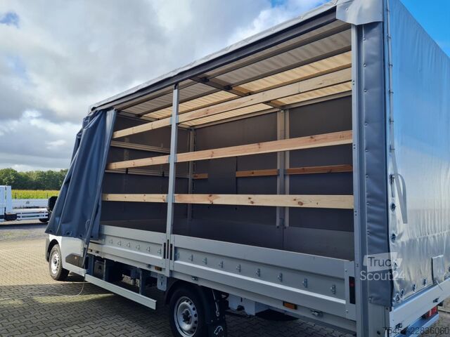 Transporter mit Pritsche & Plane Renault Master 35 Pritsche SchiebePlane Schlafkabine