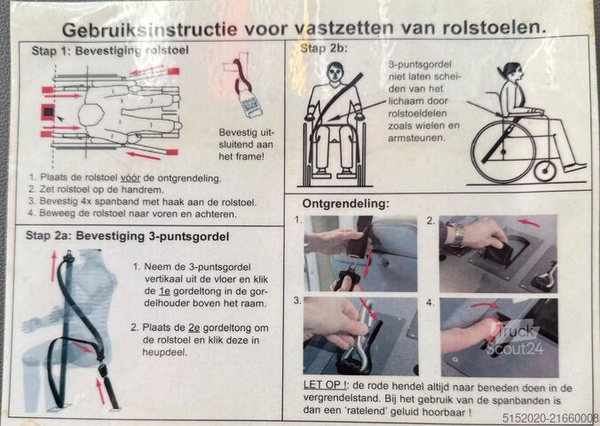 Minibus Mercedes Benz Sprinter 906Rollstuhl-Mehrzweckfahrzeug