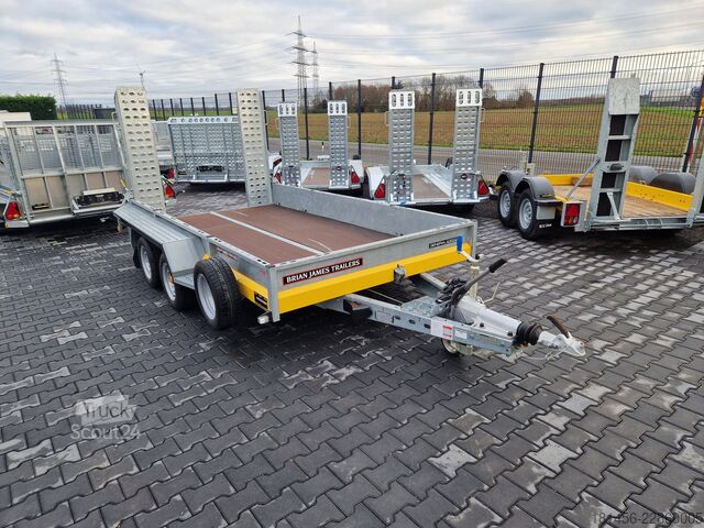 Baumaschinenanhänger Brian James Trailers General Plant Rampe 3500kg 360x185x25cm