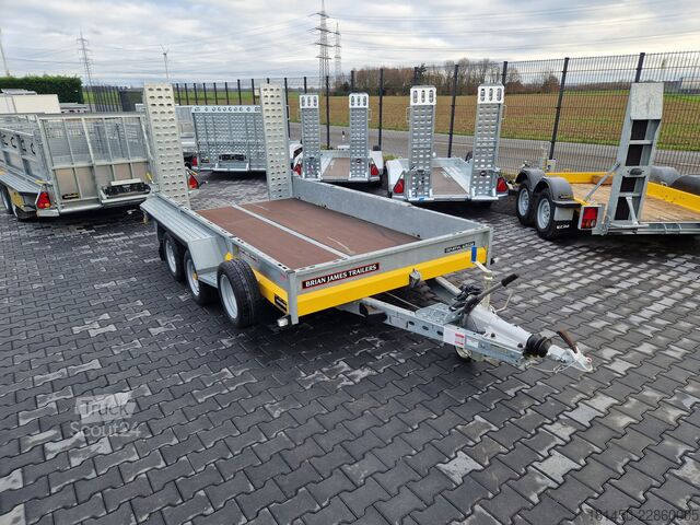 Baumaschinenanhänger Brian James Trailers General Plant Rampe 3500kg 360x185x25cm