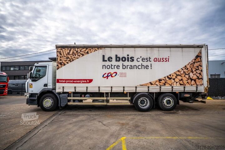 Tarpaulin RENAULT PREMIUM 310 6X2 + Palfinger 2.5T