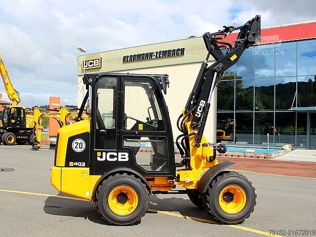 Hjullastare JCB 403 Smart Power Kabine - SUPER Preis-Leistung