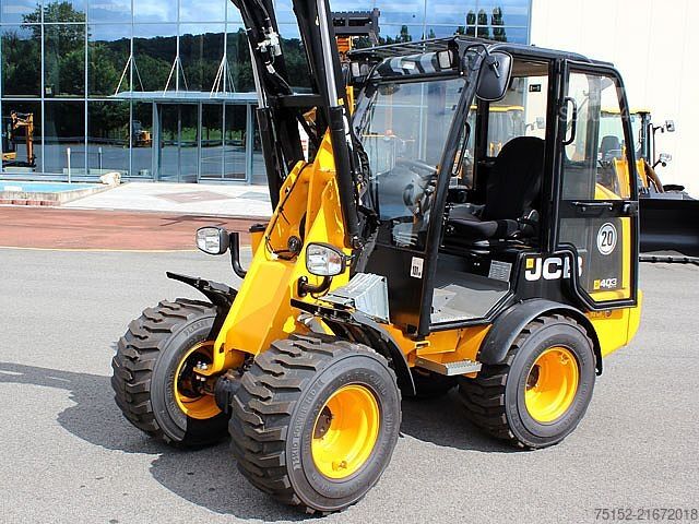 Hjullastare JCB 403 Smart Power Kabine - SUPER Preis-Leistung