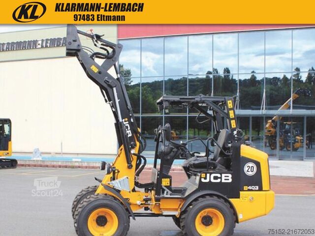 товарач JCB 403 Smart Power Abklappschutzdach