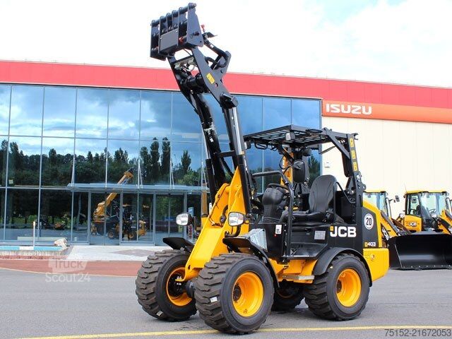 Hjullastare JCB 403 Smart Power Abklappschutzdach