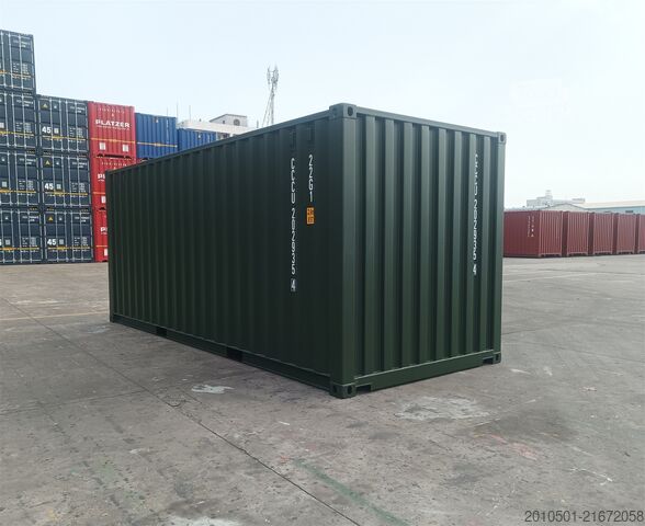 Contenedor marítimo 20 Fuß one Way Seecontainer / top Lagercontainer / versch. Farben