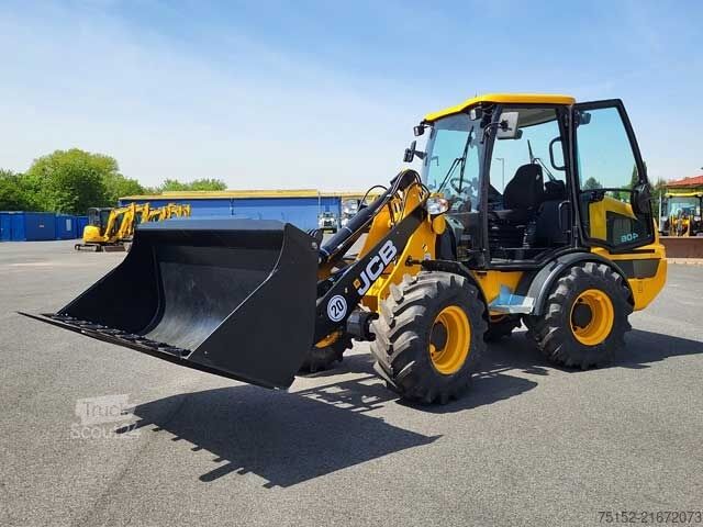 Hjullastare JCB 406 - Stufe V - inkl. Schaufel und Gabel